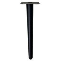 Furniture leg  B051 H=25 cm BLACK 2
