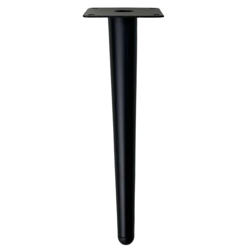 Furniture leg  B051 H=25 cm BLACK 2