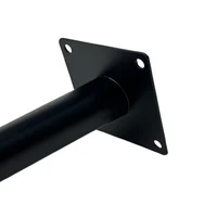 Furniture leg  B051 H=25 cm BLACK 3