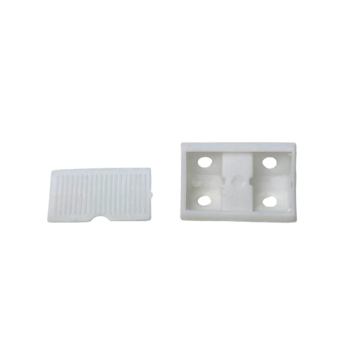 Colțar  Plastic Alb