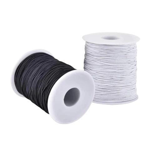 Cordon Elastic Rotund Alb 3 gr 2