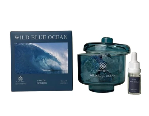 Natural scented crystals - Blue: Wild blue ocean