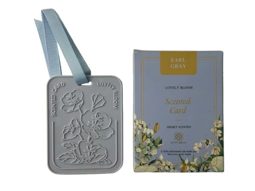 Scented EVA card - Blue: Earl Gray
