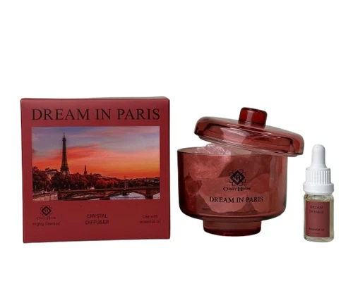 Natural scented crystals - Pink: Dream in Paris