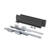 Glisiere Slim Box 450 mm X 84 mm Black 2