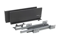 Glisiere Slim Box 500 mm X 84 mm Black