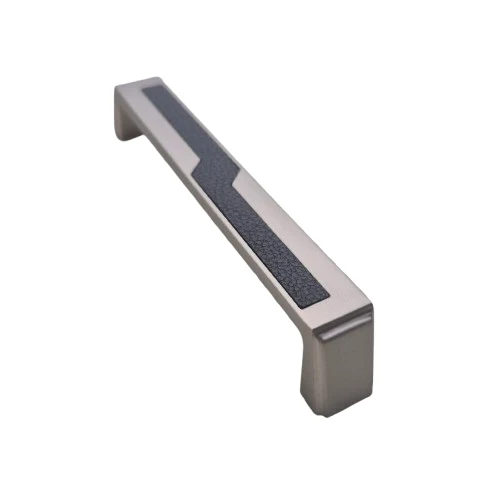 Mâner H04311 128 mm MSN+Negru Piele 4