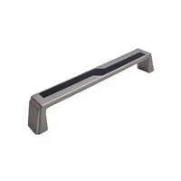 Mâner H04311 128 mm MSN+Negru Piele 3