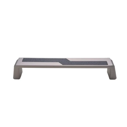 Mâner H04311 128 mm MSN+Negru Piele 2
