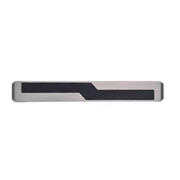 Mâner H04311 128 mm MSN+Negru Piele