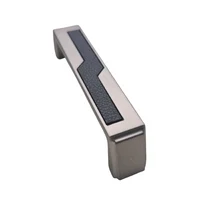Mâner H04311 96 mm MSN+Negru Piele 3
