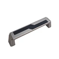Mâner H04311 96 mm MSN+Negru Piele 4
