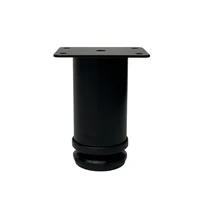 Furniture leg adjustable ZYD-012 H100 Black
