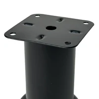 Picior 028 Negre (D50 H80) Reglabil 4