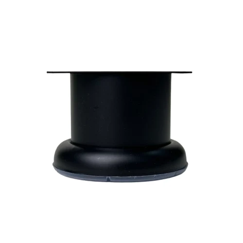 Furniture leg  028 non-adjustable Black (D50 H50) 2
