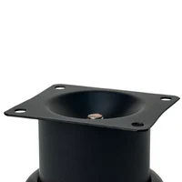Furniture leg  028 non-adjustable Black (D50 H50) 3