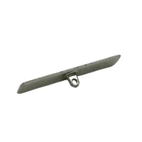 Nasture Metal Dreptunghiular Argintiu 2