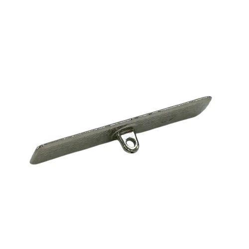 Nasture Metal Dreptunghiular Argintiu 2
