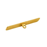 Nasture Metal Dreptunghiular Золотой 2
