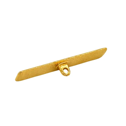 Nasture Metal Dreptunghiular Золотой 2