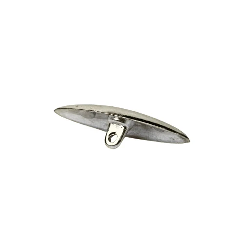 Nasture Metal Oval Argintiu 2
