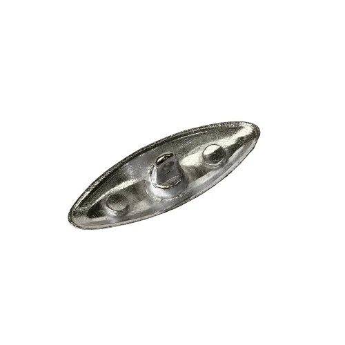 Nasture Metal Oval Argintiu 3