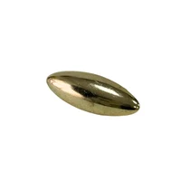 Nasture Metal Oval Auriu