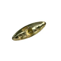 Nasture Metal Oval Auriu 3