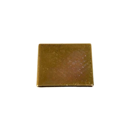 Nasture Metal Patrat Auriu
