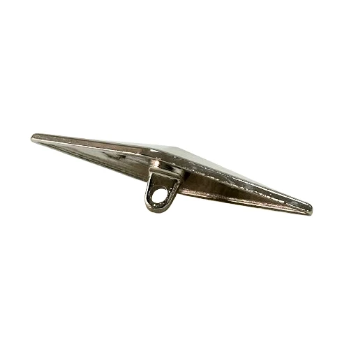 Nasture Metal Piramidal Argintiu 2