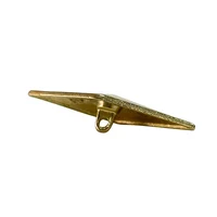 Nasture Metal Piramidal Auriu 2
