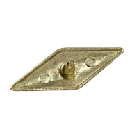 Nasture Metal Piramidal Auriu 3