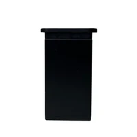 Furniture leg Aluminum40x40x100 mm Balck 2