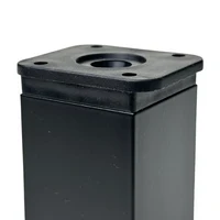 Furniture leg Aluminum40x40x100 mm Balck 3