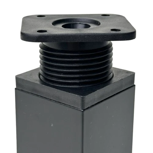 Furniture leg Aluminum40x40x100 mm Balck 4