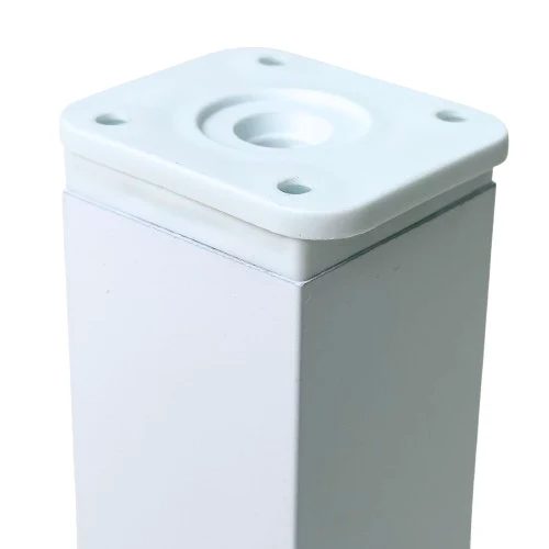 Ножка Aлюминий 40x40x100 mm Белый 3