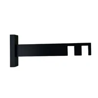 Suport perete dublu pentru cornisa Valencia Black