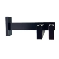 Suport perete dublu pentru cornisa Valencia Black 3