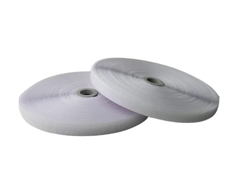 Velcro 20 mm Alb Autoadezive
