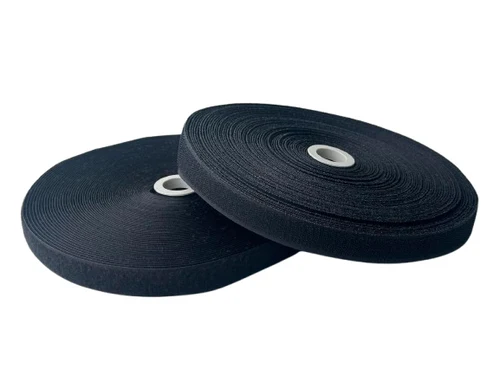 Velcro 25 mm Negru