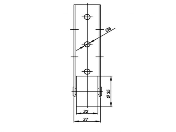 Rotila E123133503 R / H-32 / D-28 - imagine 4