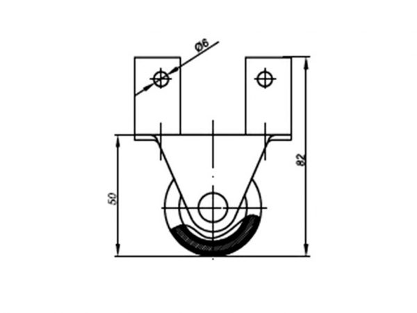 Rotila E123134002 R / H-50 / D-40 - Image 3