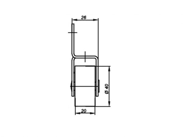 Rotila E123134002 R / H-50 / D-40 - imagine 4