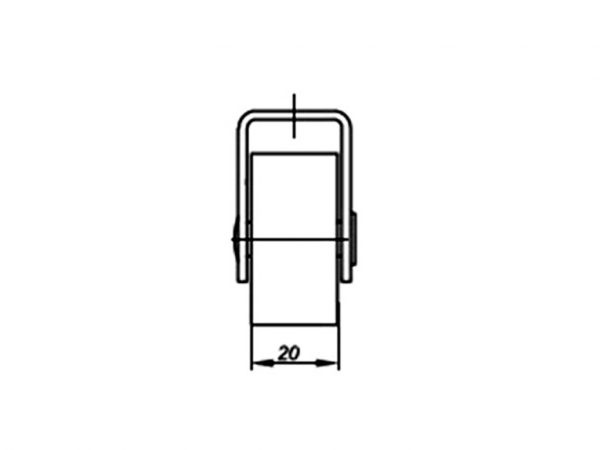 Rotila E123134003 R / H-50 / D-40 - imagine 4